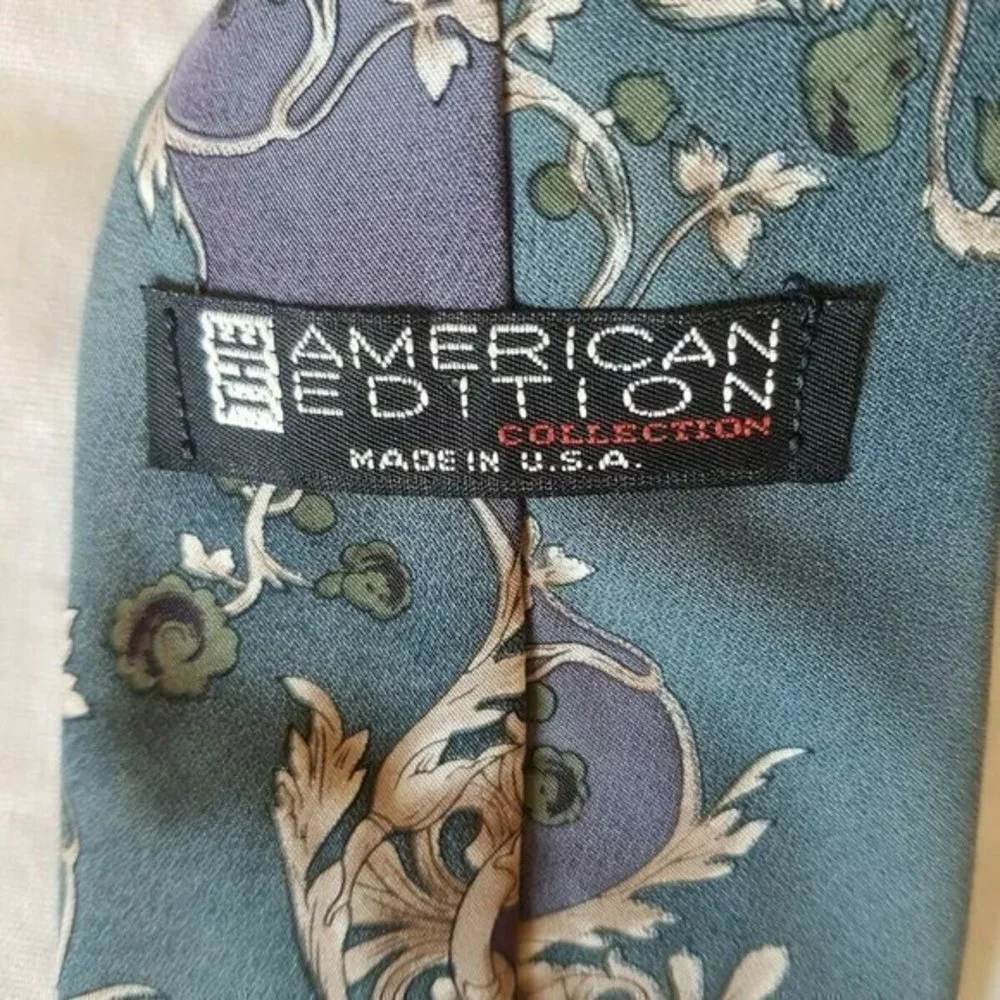 The American Edition Collection Mens 100% Polyester Necktie Short 56